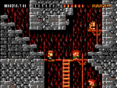 A screenshot of Rick Dangerous.